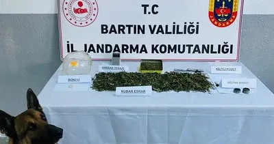 Jandarmanın şüphe üzerine durduğu kişi uyuşturucu satıcısı çıktı #bartin