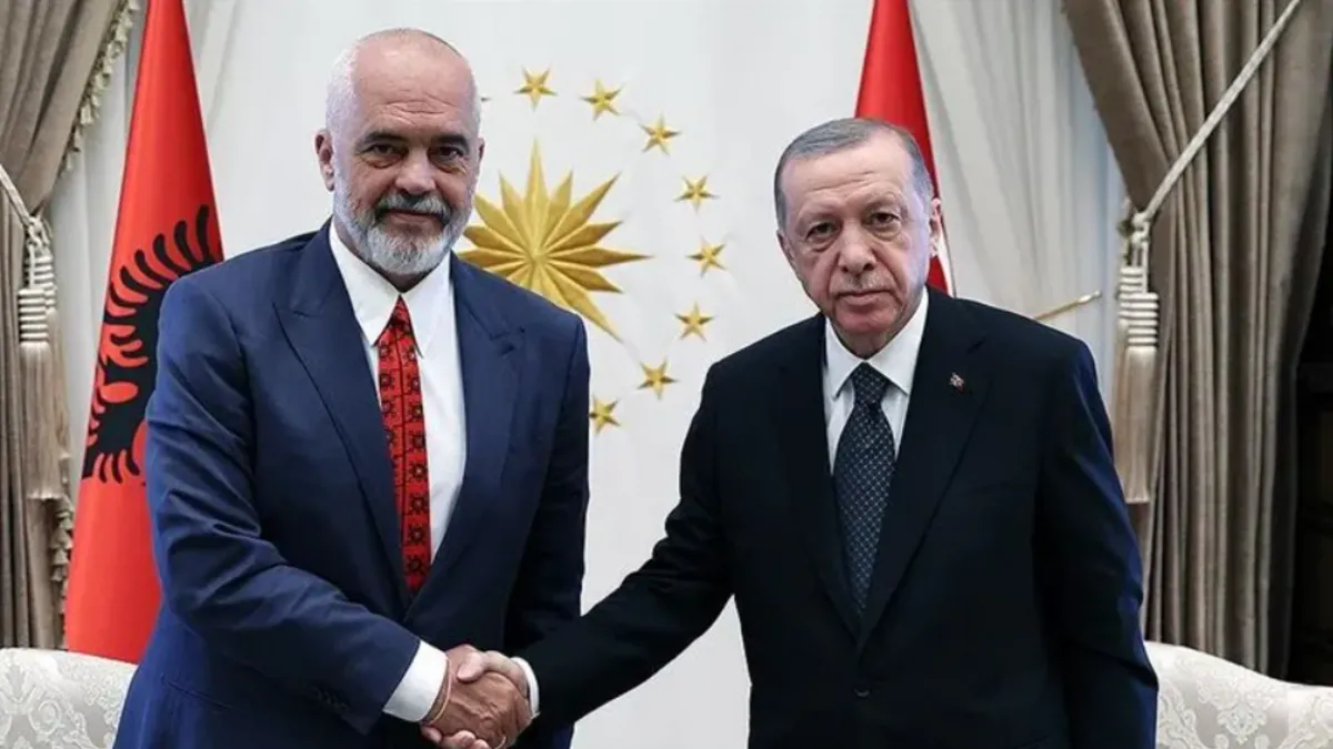 Cumhurbaşkanı Erdoğan ve Arnavutluk Başbakanı Edi Rama görüşmesi