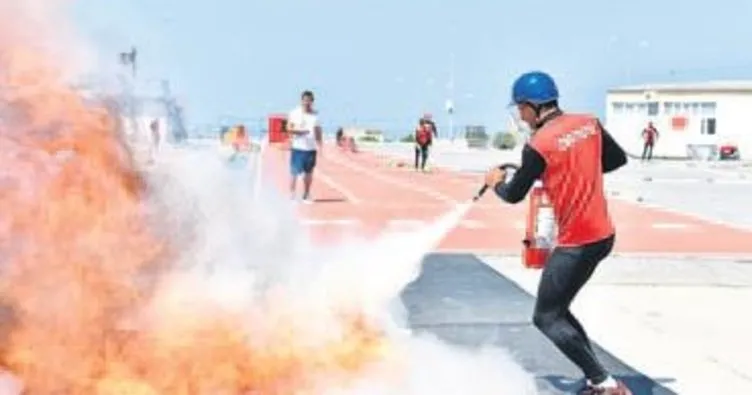 Dünya itfaiyecileri İzmir’de yarışacak