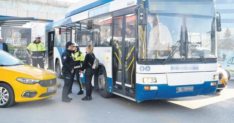 Belediye otobüsünde taciz iddiasına gözaltı