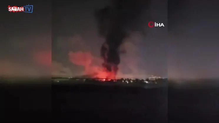 İsrail, Tahran'daki Mehrabad Uluslararası Havalimanı civarını vurdu | Video
