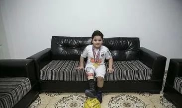 Savaşın engelli bıraktığı futbol sevdalısı çocuğa Brezilya’dan davet