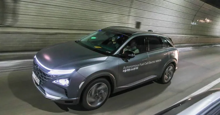 Hyundai NEXO, kendi kendine 190 km yol yaparak dünyada bir ilke imza attı