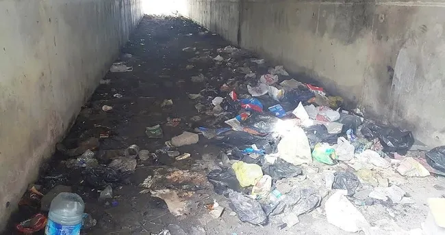 Alt geçit değil korku tüneli