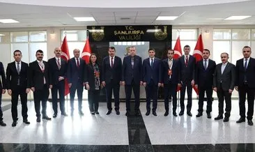 Başkan Erdoğan’dan Şanlıurfa Valiliği’ne ziyaret