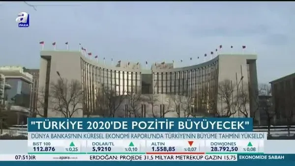 Dünya Bankası'ndan Türkiye için flaş büyüme tahmini!