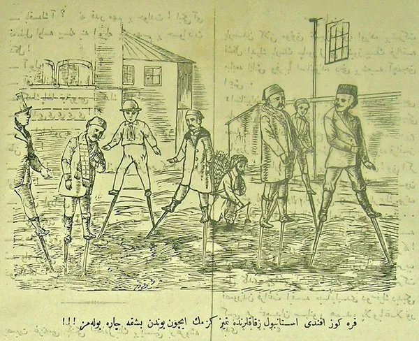 100 yıllık karikatürlerle: Bize Belediye Baksın