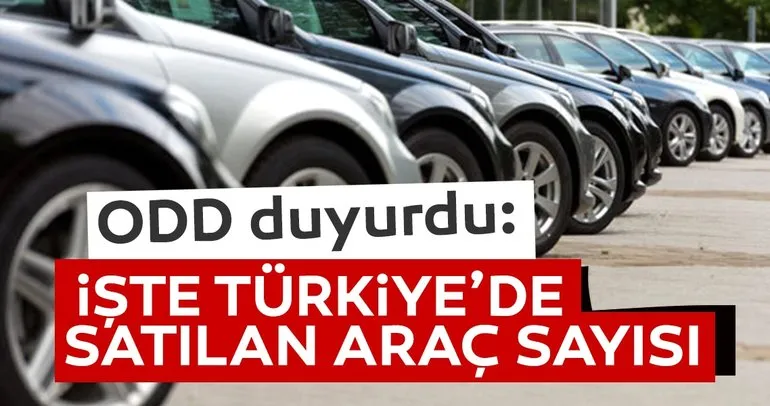 Son dakika: ODD duyurdu: İşte 2020’de Türkiye’de satılan araç sayısı...
