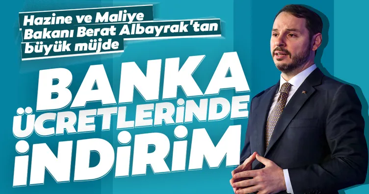 Hazine ve Maliye Bakanı Berat Albayrak’tan flaş ücret ve komisyon açıklaması