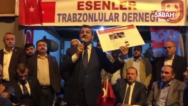 Esenler Belediye Başkanı Tevfik Göksu'dan Esenler Trabzonlular Derneği'ne ziyaret