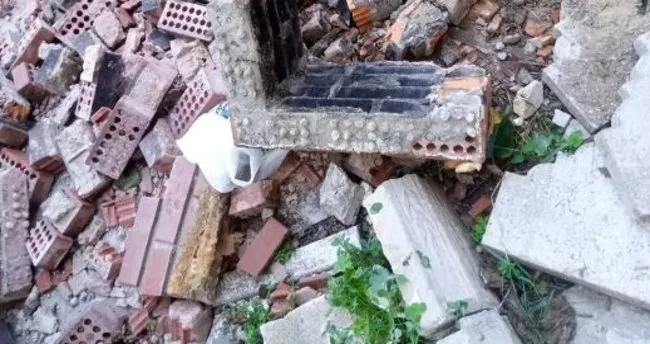 Küçükçekmece’de üzerine şömine devrilen çocuk hayatını kaybetti
