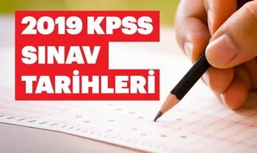 2019 KPSS ne zaman yapılacak? ÖSYM sınav takvimi detayı ile KPSS başvuruları o tarihte alınacak