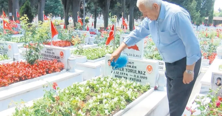 Oğullarına koştular