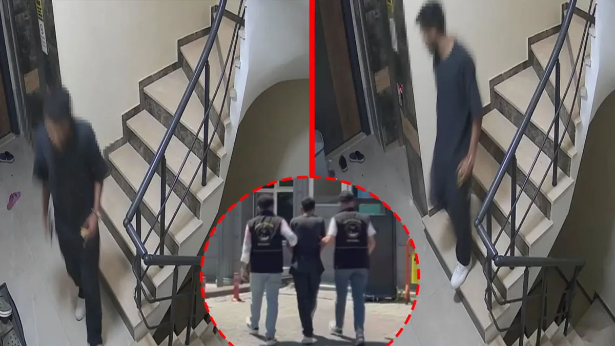 Beylikdüzü'nde kapı zillerini söken şüpheli polis tarafından yakalandı.