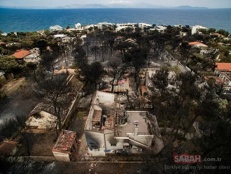 Yunan hükümetinden yangın tazminatı