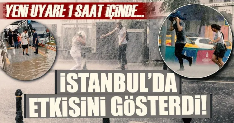 Son dakika: İstanbul’un kuzeyinde kuvvetli yağış ve fırtına etkili olmaya başladı