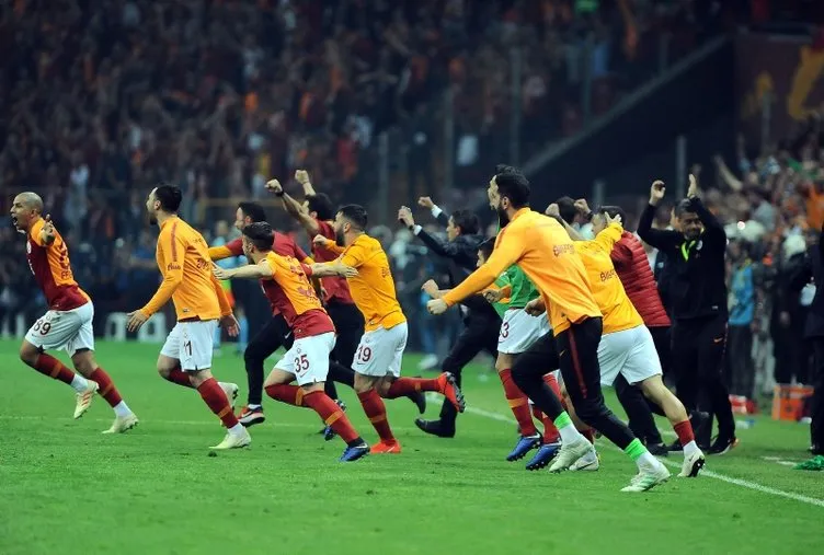 İşte kare kare Galatasaray’ın şampiyonluk coşkusu