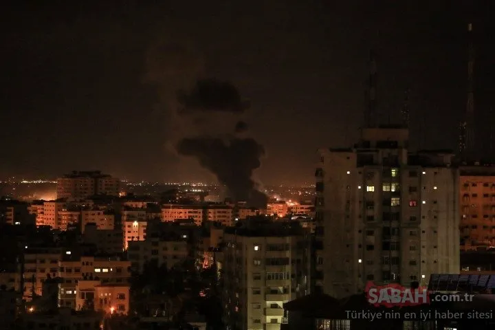 İsrail uçaklarından Gazze’ye hava saldırısı