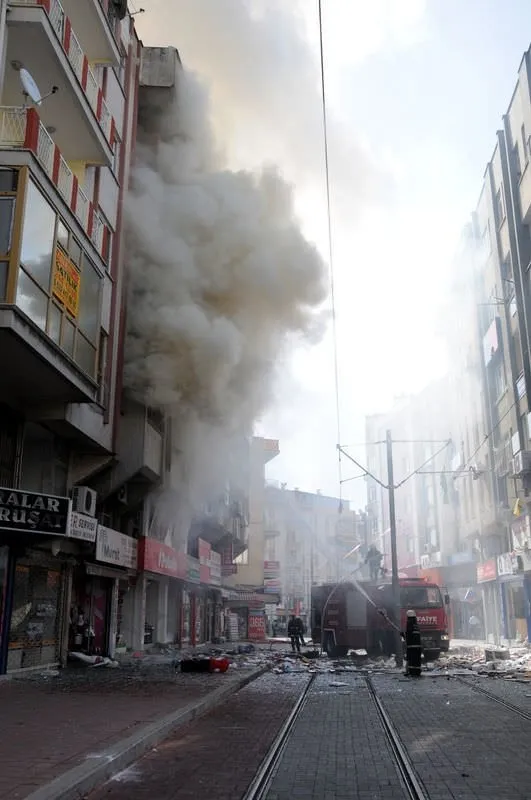 Antalya'da yangın