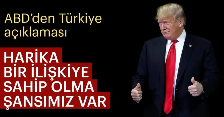 ABD'den Türkiye açıklaması