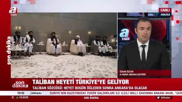 Son dakika! Taliban heyeti bugün Türkiye'ye geliyor. İşte ele alınacak konular | Video