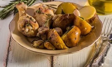 Fırında patatesli tavuk tarifi | Fırında patatesli tavuk nasıl yapılır?