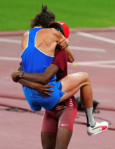 Yüksek atlamada çifte şampiyon! Barshim ve Tamberi birlikte kazandı - Son Dakika Spor Haberleri
