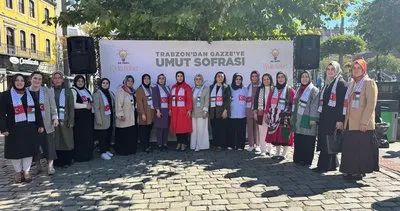 AK Parti Kadın Kollarından Gazze'ye anlamlı destek!