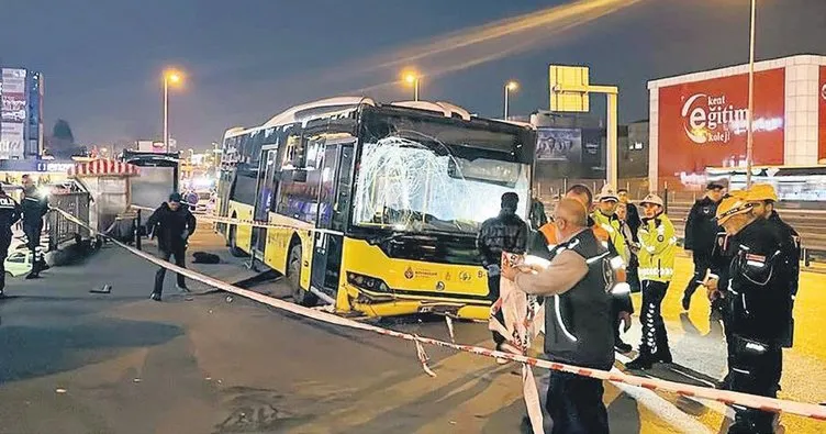 İETT otobüsü bu kez durakta dehşet saçtı: 1 ölü