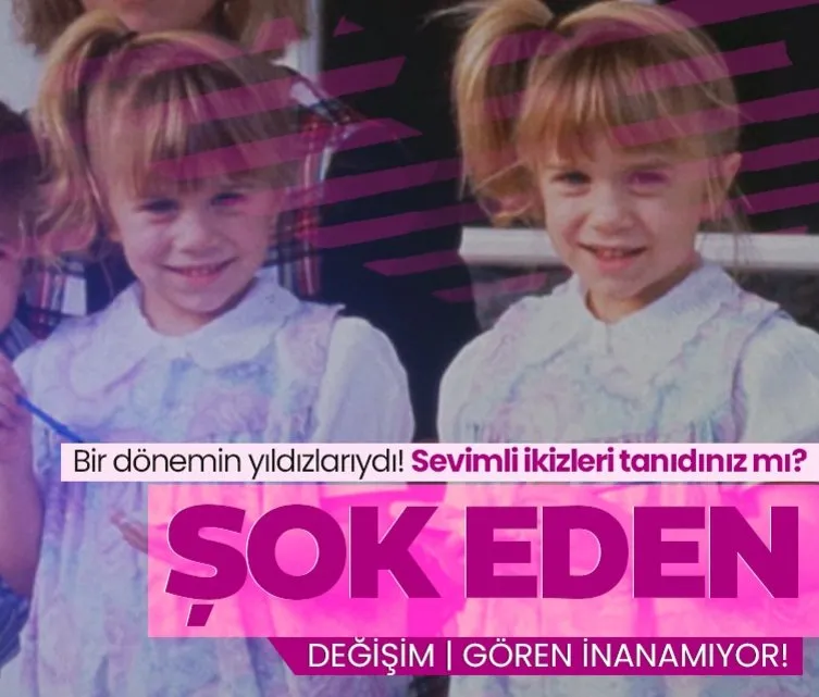 Bir dönemin yıldızlarıydı! Sevimli ikizleri tanıdınız mı? Gören şok oluyor: O kadar değişmişler ki...