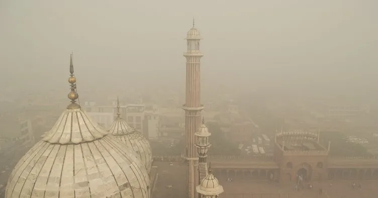 Hava kirliliği Yeni Delhi’de hayatı felç etti