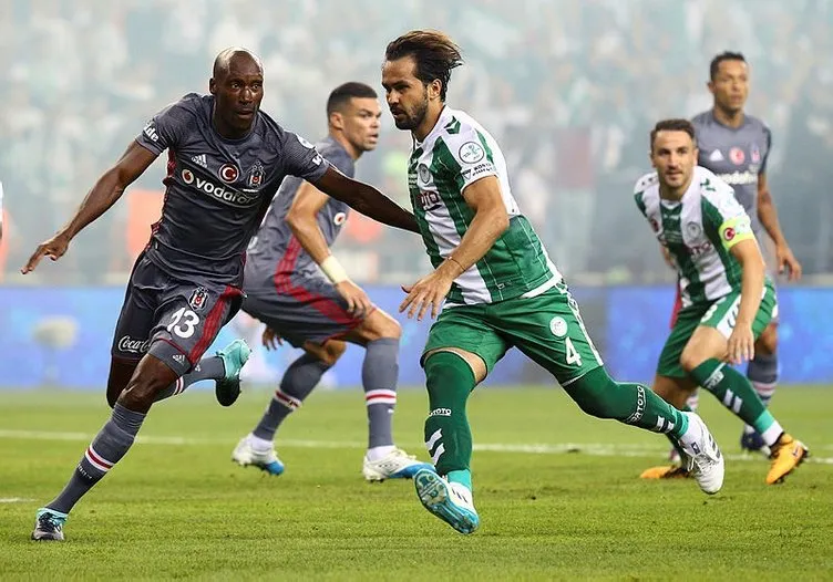 Atiker Konyaspor - Beşiktaş muhtemel 11’leri