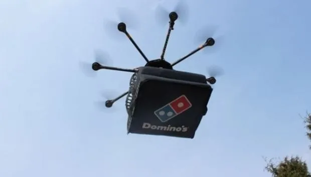 Drone’la pizza teslimatı başladı