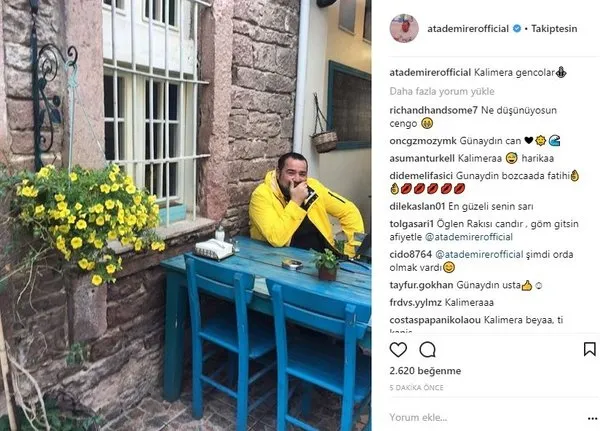 Ünlülerin Instagram paylaşımları (04.04.2018)
