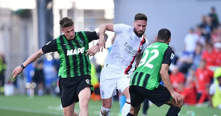 Milan, deplasmanda Sassuolo ile 3-3 berabere kaldı