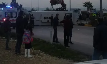 Mandalina bahçelerinde çalışanların taşındığı 2 midibüs çarpıştı: 45 yaralı #izmir