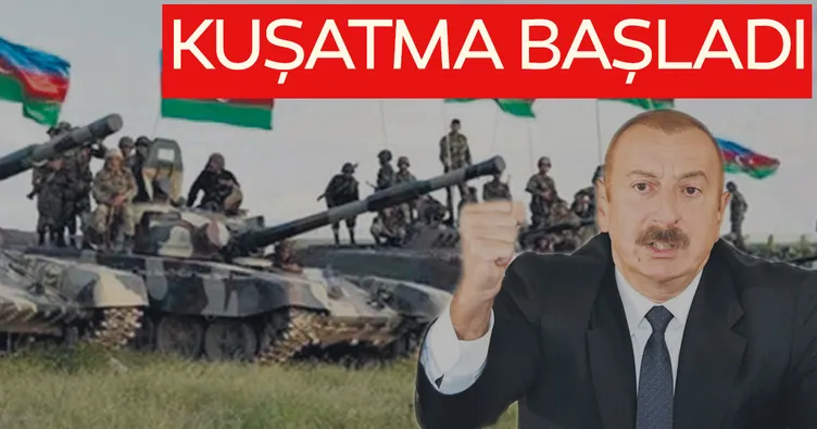Son dakika haberi: Azerbaycan ordusu kuşatmaya  başladı! Ermenistan askerleri...