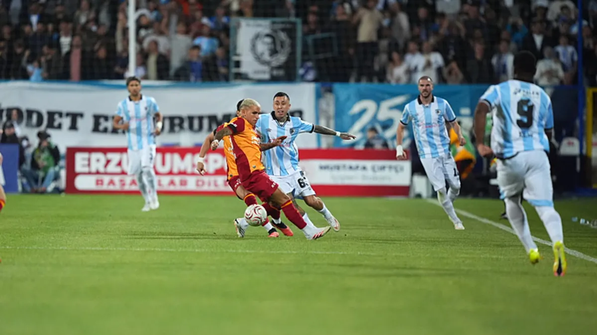 CANLI | Süper Lig’de Erzurumspor FK – Galatasaray maçı! Goller peş peşe haber görseli