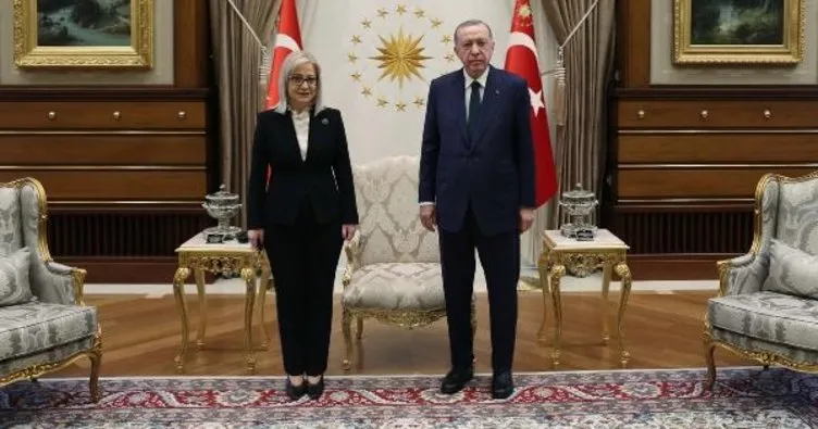 Başkan Erdoğan, Arnavutluk Meclis Başkanı Lindita Nikolla ile görüştü