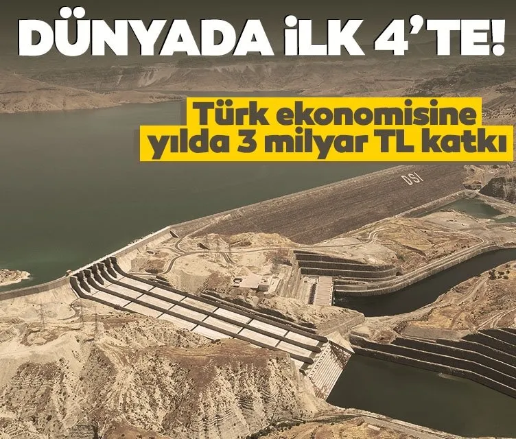 Ilısu Barajı Başkan Erdoğan’ın katılımıyla açıldı! Türk ekonomisine büyük katkı