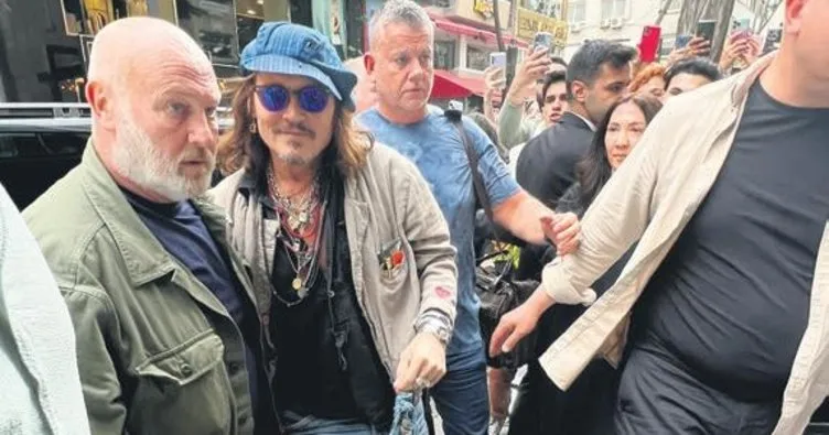 Johnny Depp İstanbul’da