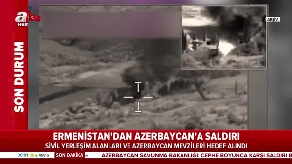 Son dakika haberi...  Ermenistan - Azerbaycan cephe hattında çatışmalar başladı | Video