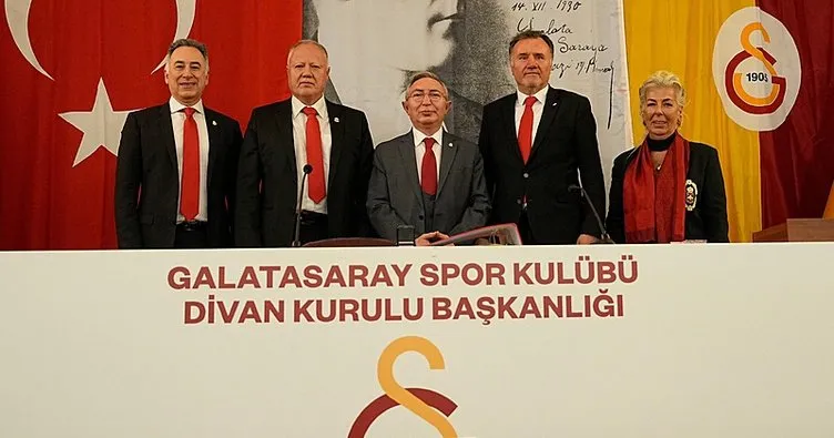 Galatasaray’da divan kurulu başkanlığına yeniden Aykutalp Derkan seçildi