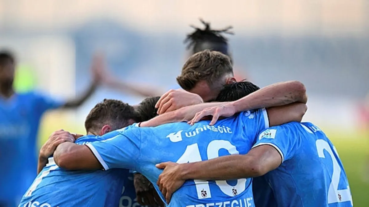 Trabzonspor, Ruzomberok'u 2-0 mağlup etti | UEFA Avrupa Ligi