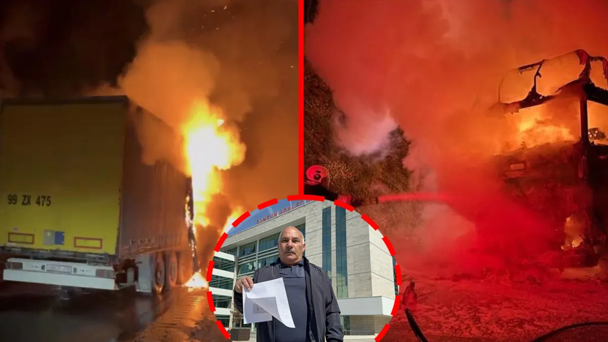 Samsun’da alev topuna dönen TIR’dan atlayarak kurtuldu! “4 saat önce tamir ettirdim” Samsun’da alev topuna dönen TIR’dan atlayarak kurtuldu! “4 saat önce tamir ettirdim”