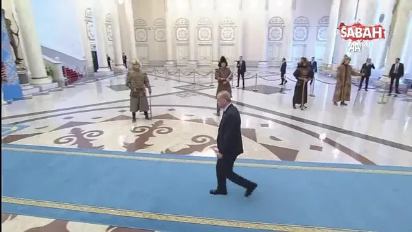 Başkan Erdoğan Astana'da liderlerle bir araya geldi | Video