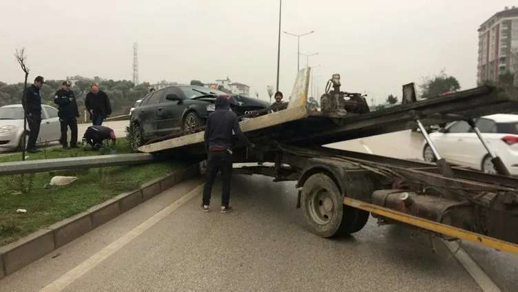 DuruÅma sonrası lüks araca kurÅun yaÄmuru!