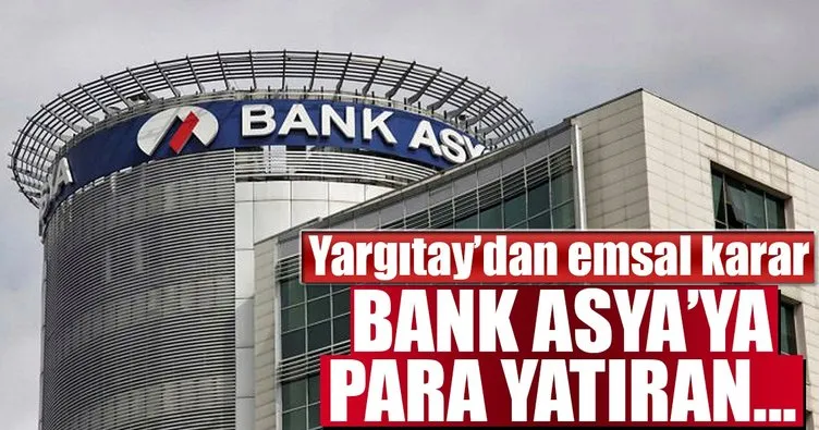 Bank Asya’ya para yatıran örgüt üyesidir