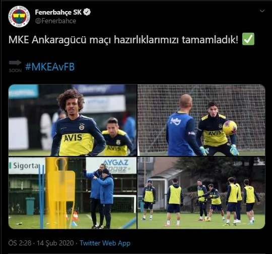 Fenerbahçe'den şaşırtan paylaşım! Ersun Yanal...