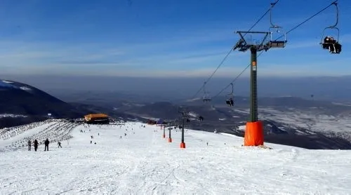 Samsun’da kayak merkezi açıldı